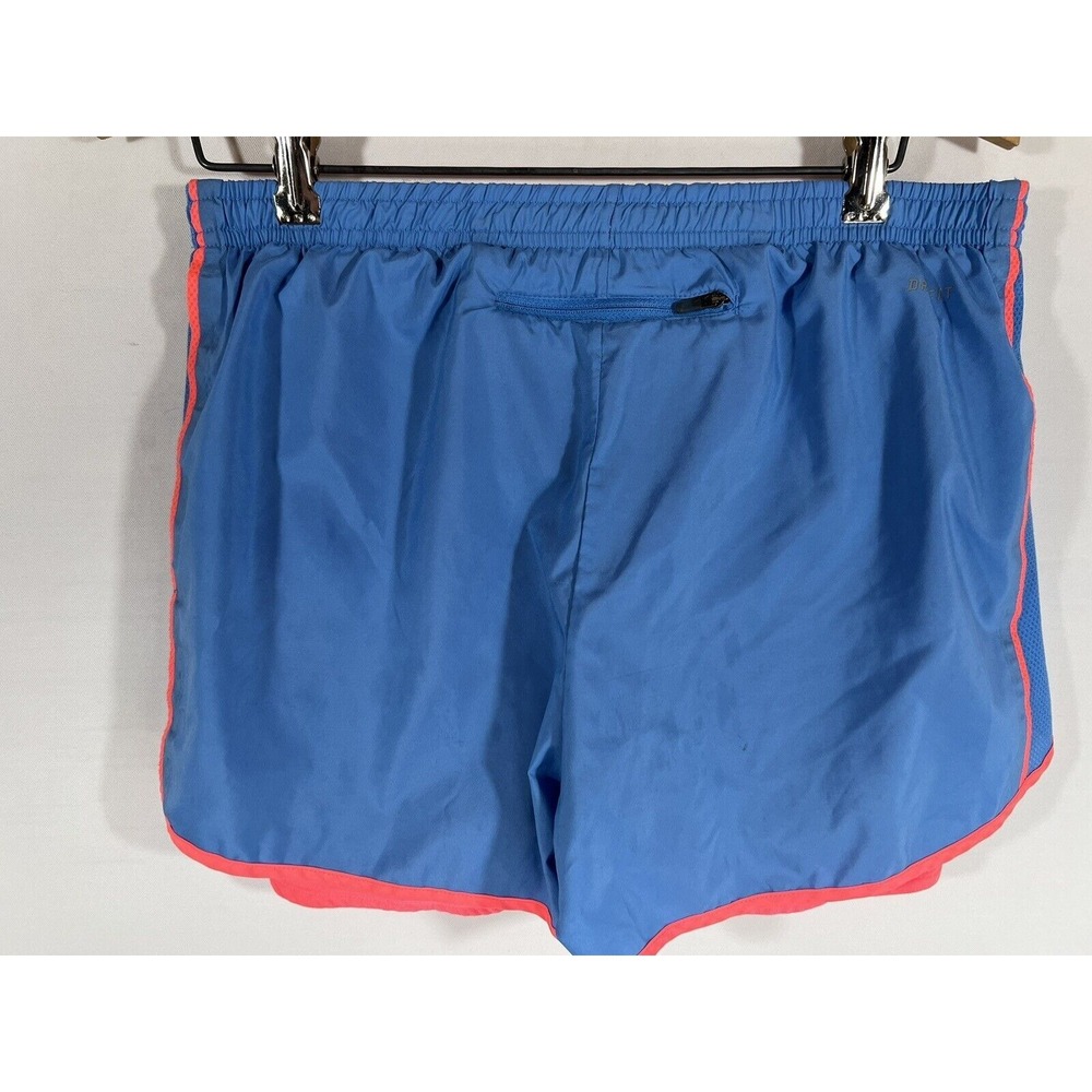 Nike Dri Fit Shorts Womens M Blue Peach Athletic Running - Picture 11 of 12